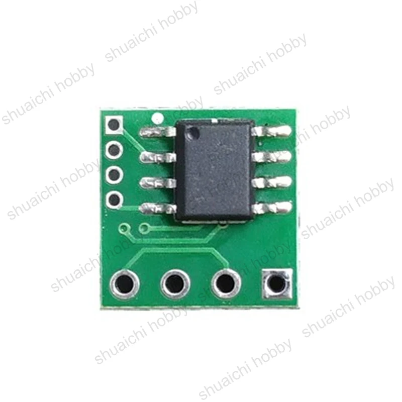 2 pz 3-5V 1.5A modulo Controller luce lampeggiante 10x10x3.5mm Mini LED lampeggiante circuito Chip per RC modello aereo parti fai da te