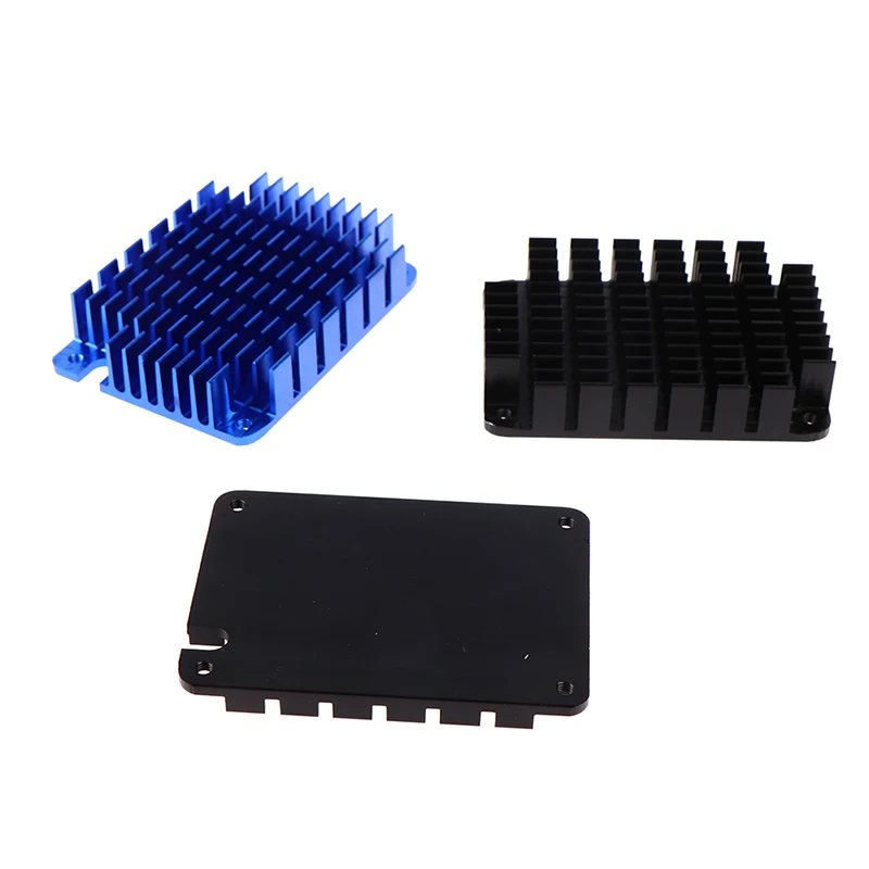Aluminum Alloy Heatsink For Raspberry Pi Compute Module Heat Sink with Thermal Pad 4 CM4,55*40*5/55*40*11MM