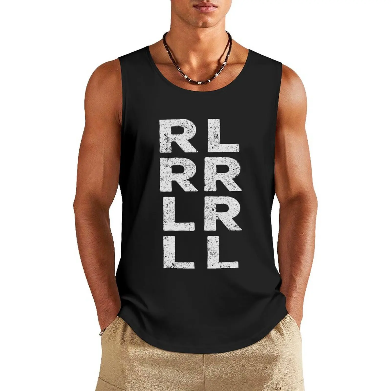

Paradiddle Tank Top man vest t shirt gym Working vest