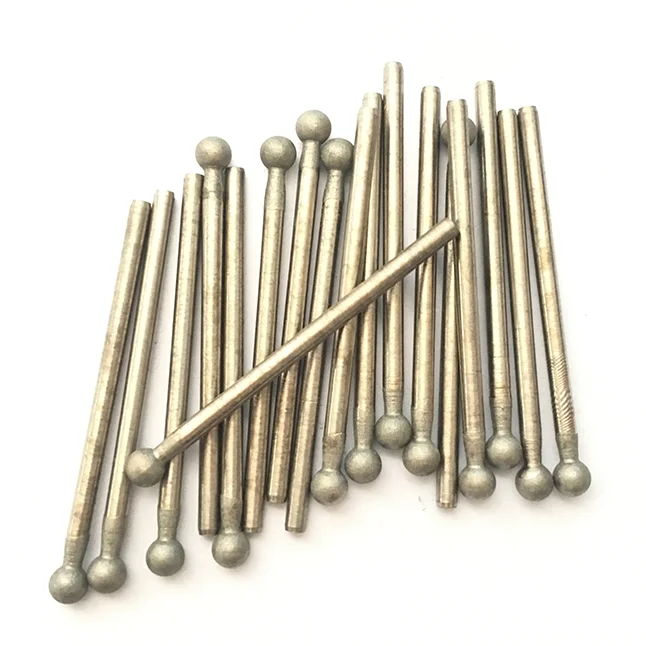 1 مللي متر 1.5 مللي متر 2 مللي متر 3 مللي متر 4 مللي متر كروية نحت لقم نحت الكرة صنع من النحاس رأس مطحنة لتلميع أدوات جلخ