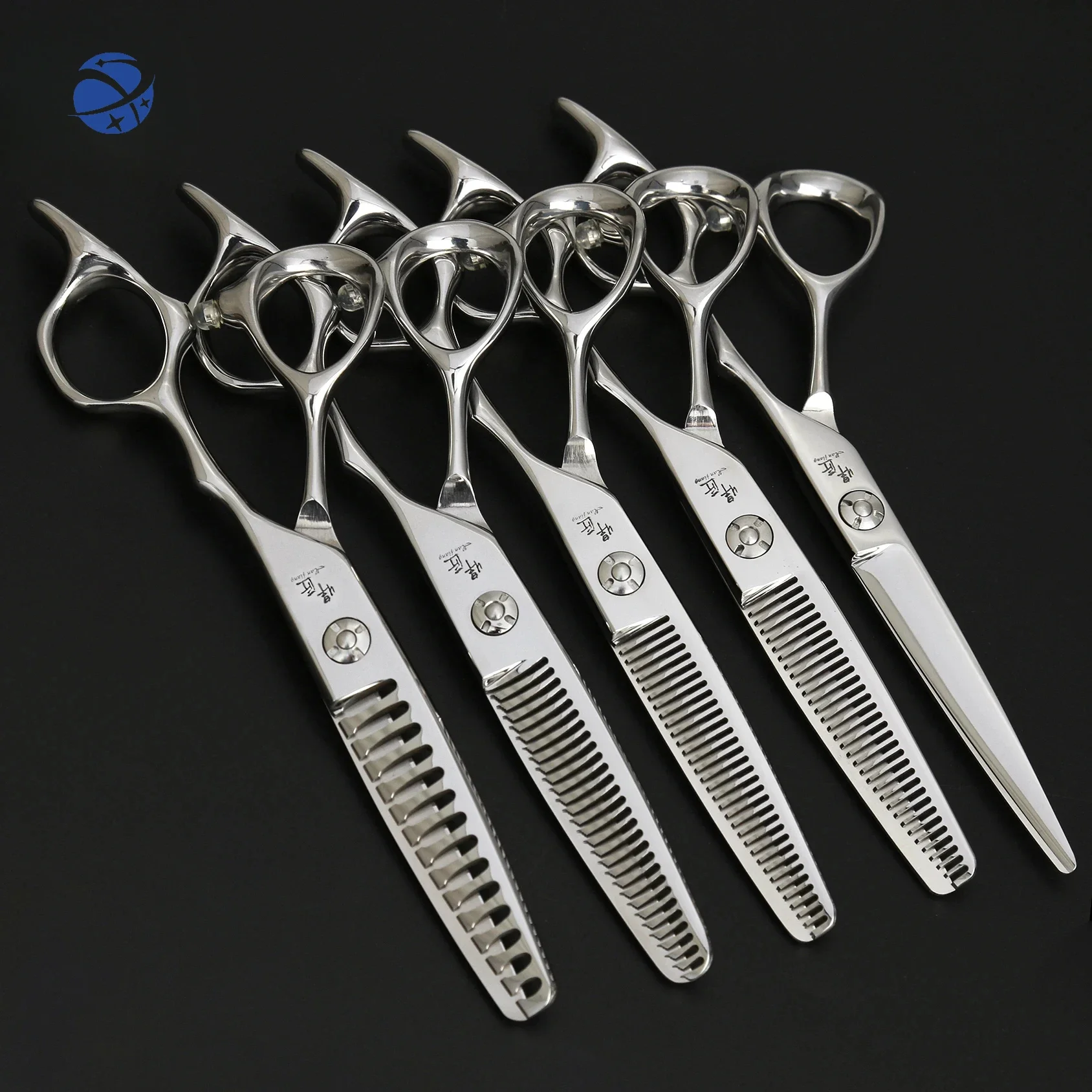 

Japanese 440C Steel Professional Hair Cutting Scissors Thinning Kit Salon Barber Shears Hairdresser Scissors