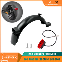 Upgraded Rear Mudguard Back Wing Electric Scooter for Xiaomi M365 Pro M187 Pro 2 1S Mi3 KickScooter Rear Wheel Fender Taillight