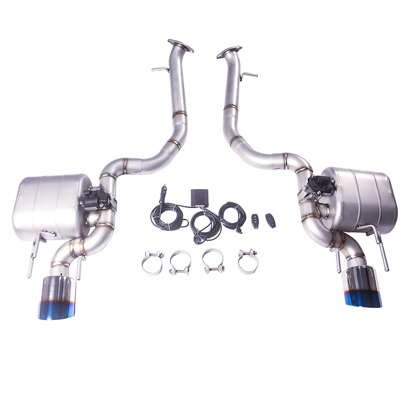 

[Custom product] Suitable for 2014 Lexus IS350 3.5L 304 stainless steel exhaust system muffler with valve