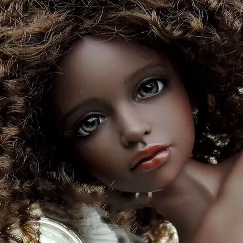 

Специальное издание, новая кукла BJD 1/4, африканская девушка Бенни, 45 см, черная девушка, презентация на день рождения, высокое качество, игрушка в подарок, игрушка для макияжа