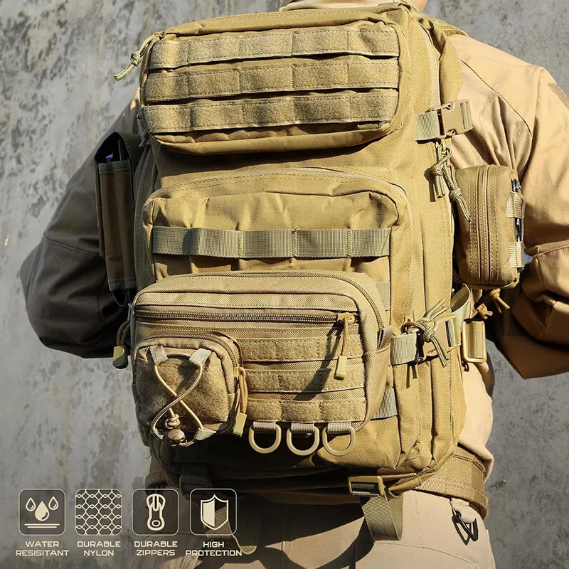 التكتيكية مول الخصر حقيبة الرجال في الهواء الطلق متعددة الوظائف الصيد حزمة مراوح EDC أداة الهاتف الحقيبة المنظم فائدة الخصر حقيبة