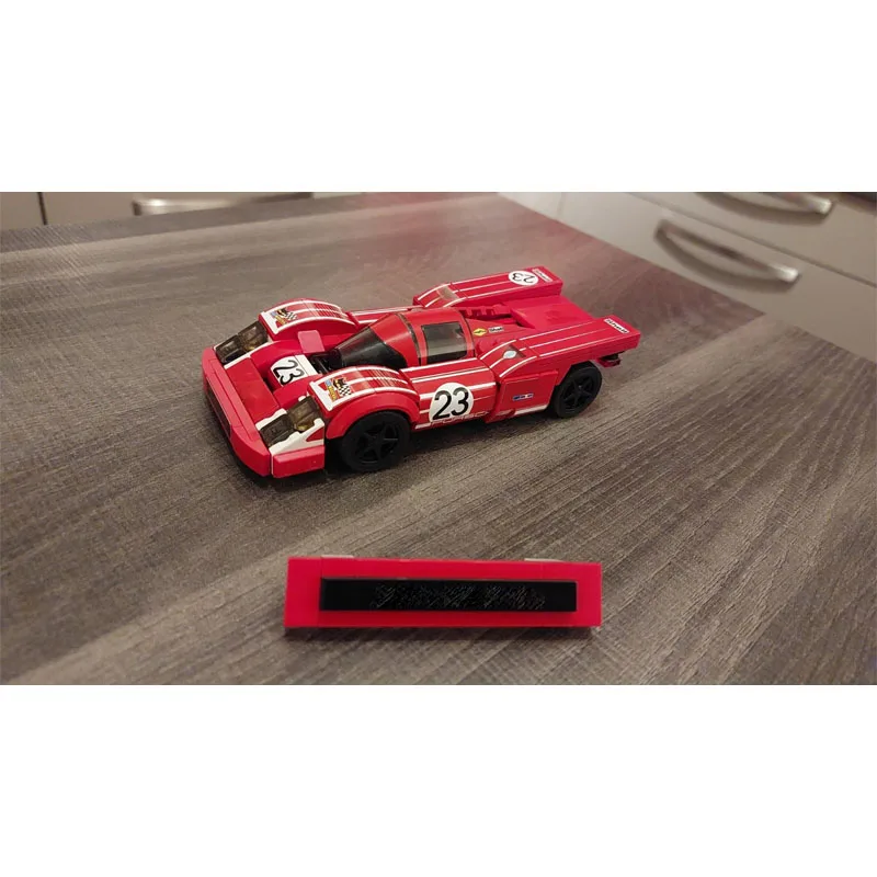 

MOC-136996 New Iconic City Sports Racing Car Building Block Model232Pieces,Boys' and Children's Birthday Building Block Toy Gift