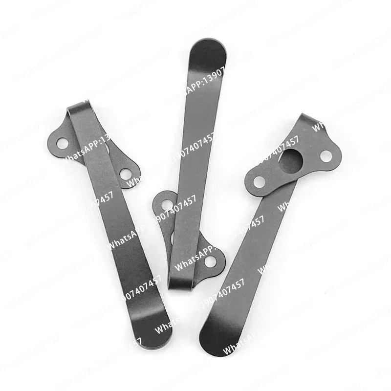 5 Colors Custom Titanium Made Knife Standard Clip Pocket Clamp for Demko AD20 AD20.5 Knives AD 20 20.5 Replace Accessories Parts
