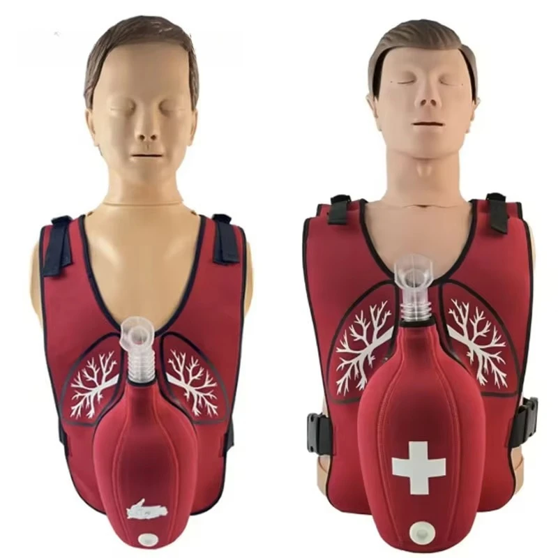 First Aid Anti Choking Obstruction Trainer Vest Heimlik Practice Training Model Education for Nurse&Student First Aid Teaching
