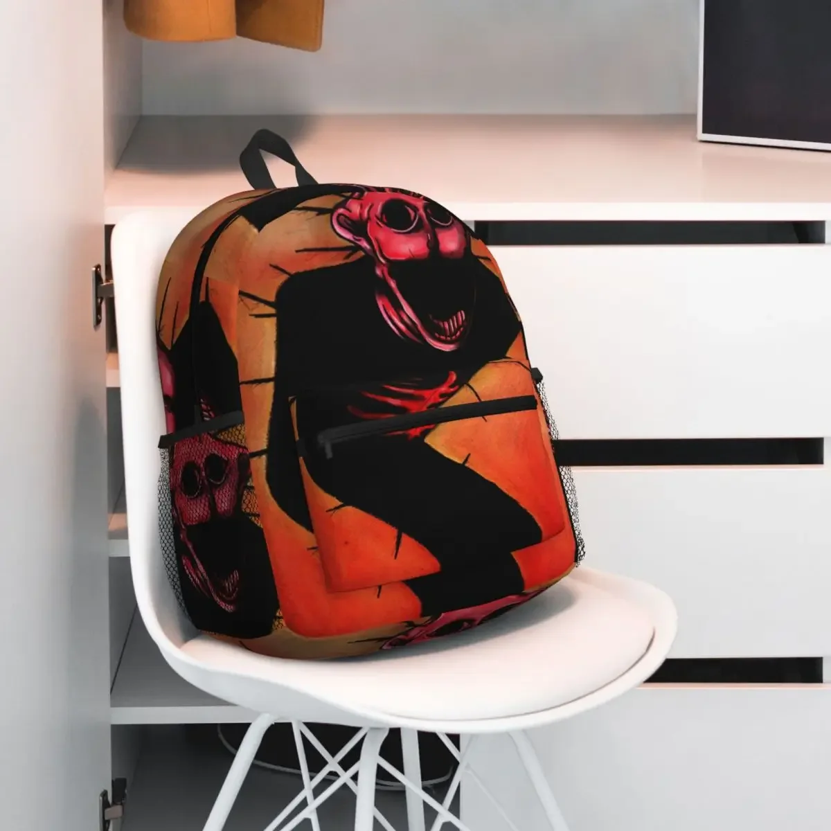 The Boiled One Cartoon  Student Backpack School Bag Hiking Travel Daypack for Men Women Fashion Bookbag Shoulder Bags