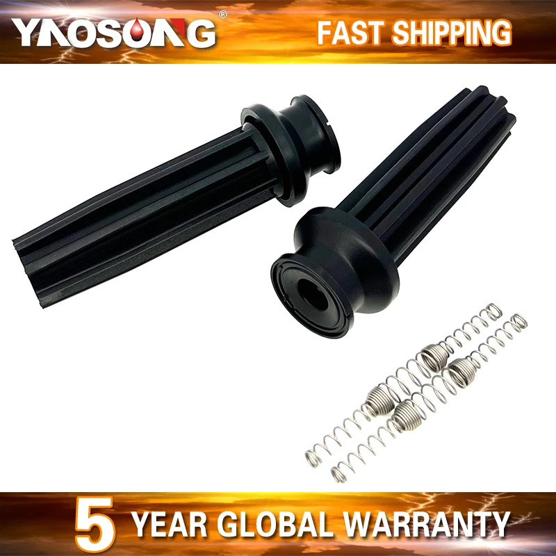 4PCS IGNITION COIL RUBBER SLEEVE ROD UF670 CM5E12A366CA FOR FORD EDGE FOCUS RS ST MUSTANG EXPLORER ESCAPE 2.0 2.0T 2.3T L4