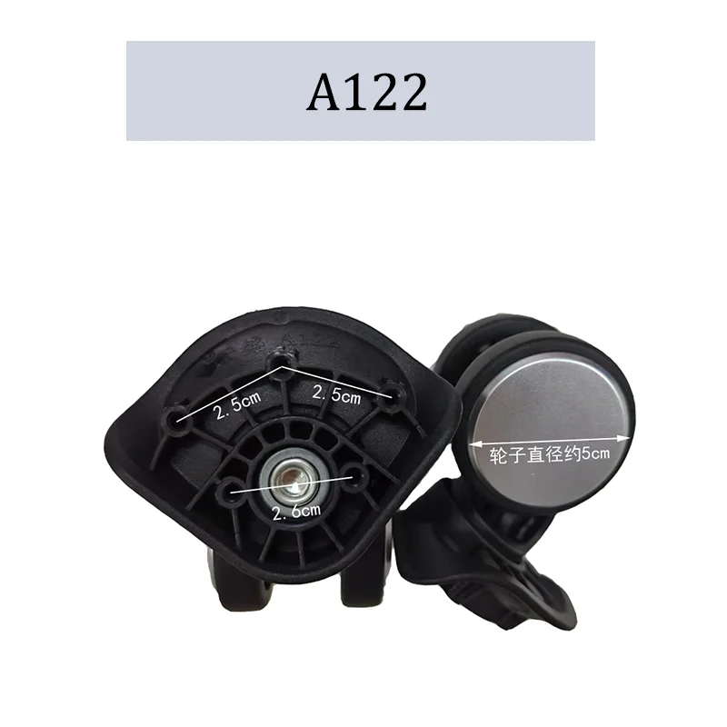 Suitable For Hongsheng A122 Universal Wheel Trolley Case Wheel Replacement Luggage Pulley Sliding Casters Wear-resistant Repair