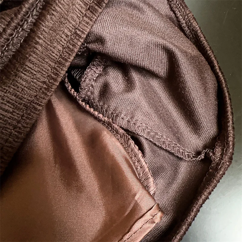 Koreanische Herbst Kinder Mädchen Röcke Cord Feste Elastische Taille Kleine Mädchen Röcke Hohe Qualität Infant Baby Mädchen Kuchen Röcke – Detail 13