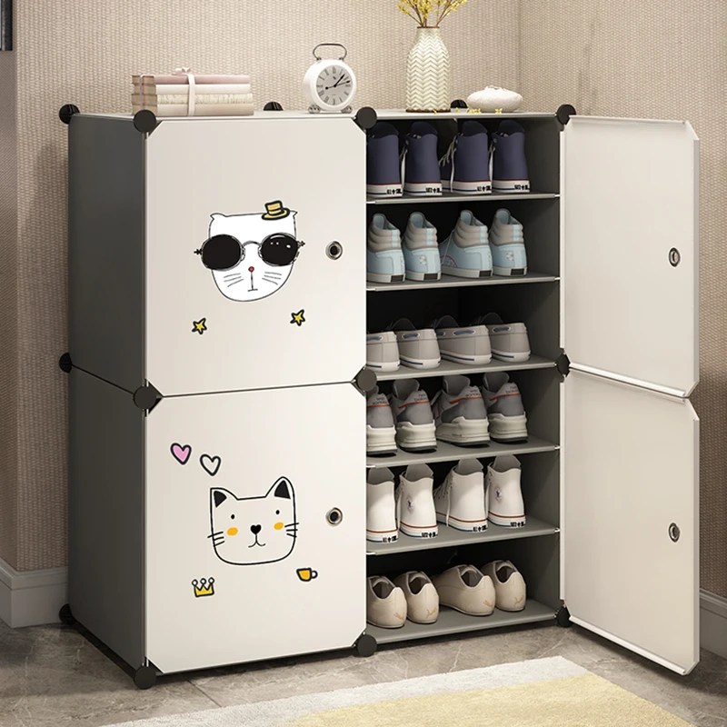 

Space Saving Storage Shoe Cabinet Organizer Modern Minimalist Shoe Cabinet Entrance Space Saving Mueble RecibidorBookcase