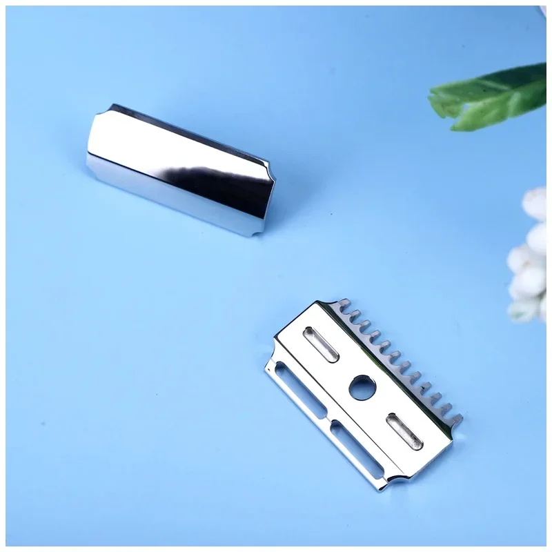 YAQI Safety Razor Head 2026 Vostok 105DC Duo SSP 316 Polished Stainless Steel For Men Razor Head