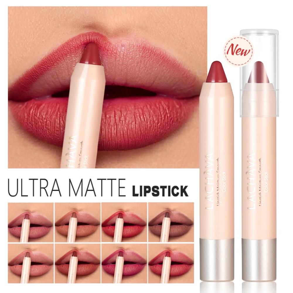 Nude Lip Stick Liner Pencil Labiales Mate Lipliner Waterproof Lipstick Lippenstift Pinta Labios Rouge A Lèvres Mat Longue Tenue