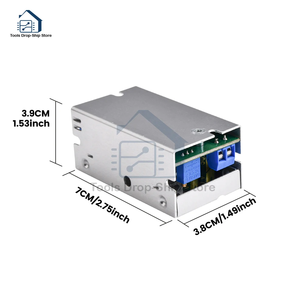 DC8-55V to DC1-36V 5V 12V 24V Adjustable Step Down Converter Buck Board 200W 15A High Power Voltage Regulation Power Module