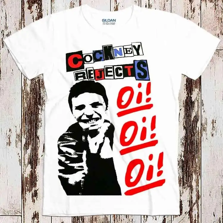 Cockney Rejects Oi Punk Best Seller T Shirt Music Retro Top Cool 8507