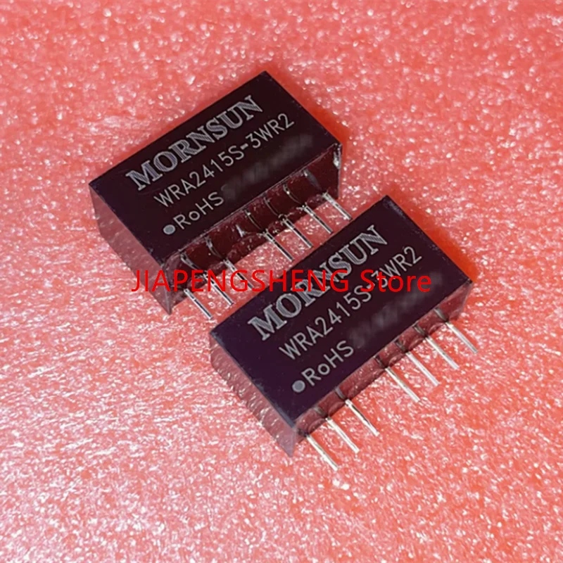 

24V to 15V regulated dual output DC-DC power module, integrated circuit modules, wra2415s-3wr2