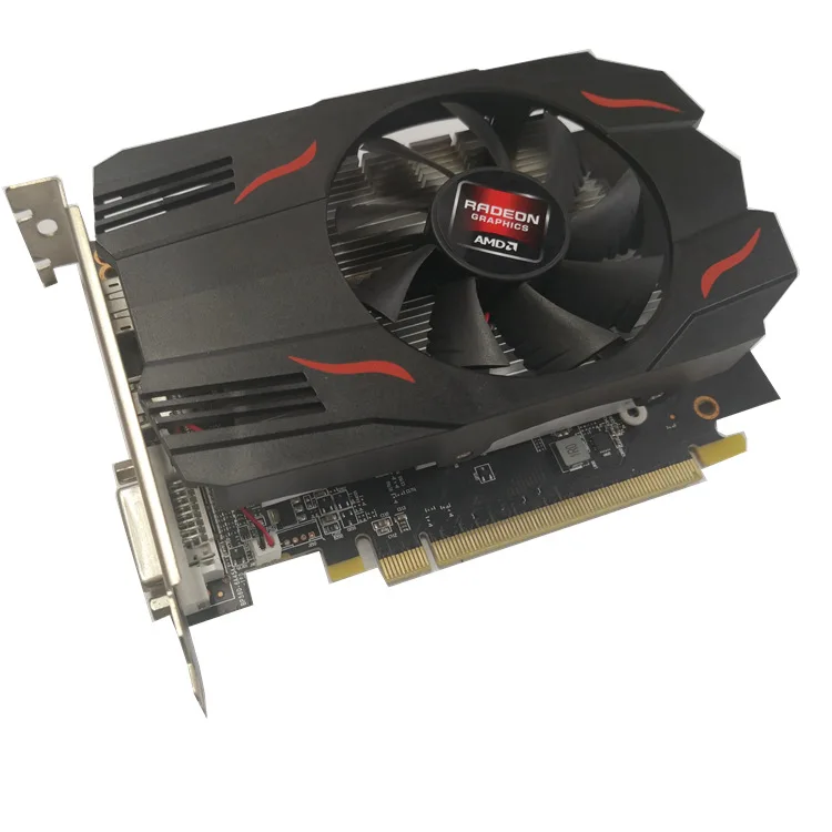 New HD RX550 Real 4GB DDR5 high definition gaming PC graphics card desktop graphics card