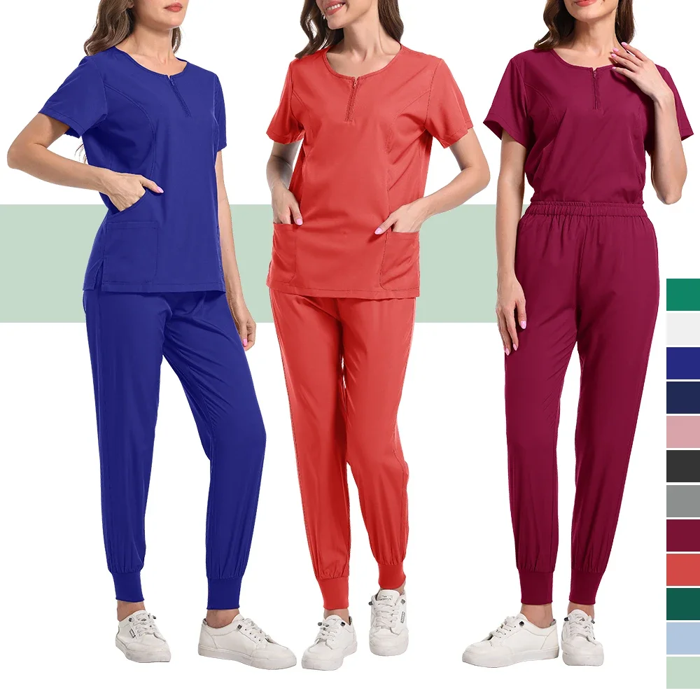 

Classic new medical nursing clothing operating room wholesale supplies Nurse set Dental work clothes special purchase products