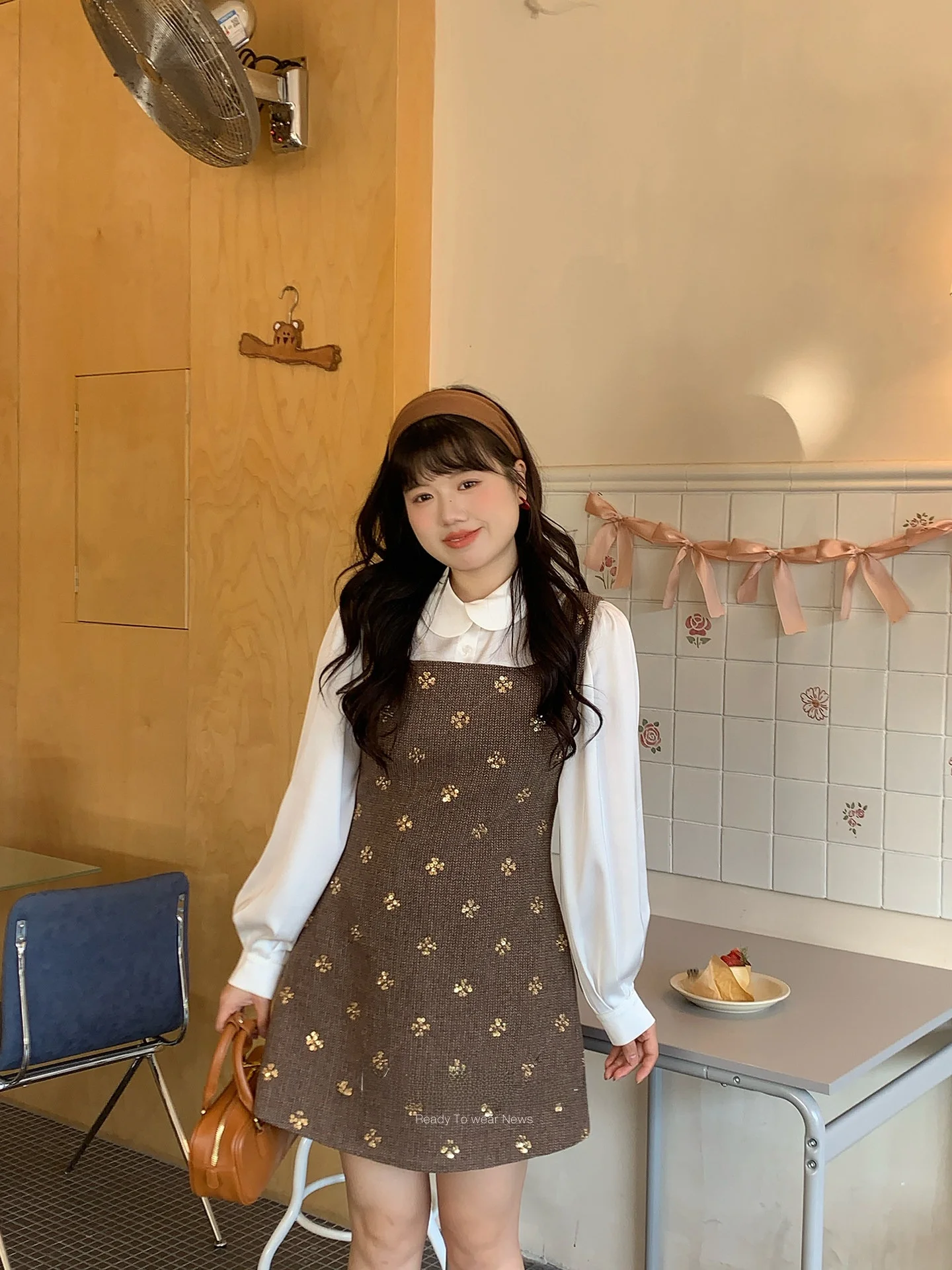 

Женская модная белая рубашка Mimi Micro больших размеров с воротником-стойкой, длинными рукавами-фонариками, свободного кроя, в милом стиле, зимний топ