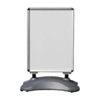 

Movable floor aluminum alloy poster frame display stand A1 double-sided water filling outdoor hotel shopping mall water filli