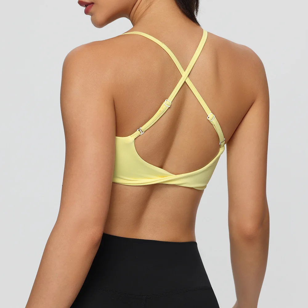 Women's Sports Bra Adjustable High Support, Workout Bras with Padded for Running Gym Yoga, Plus Size Fitness Crop Top, Fall