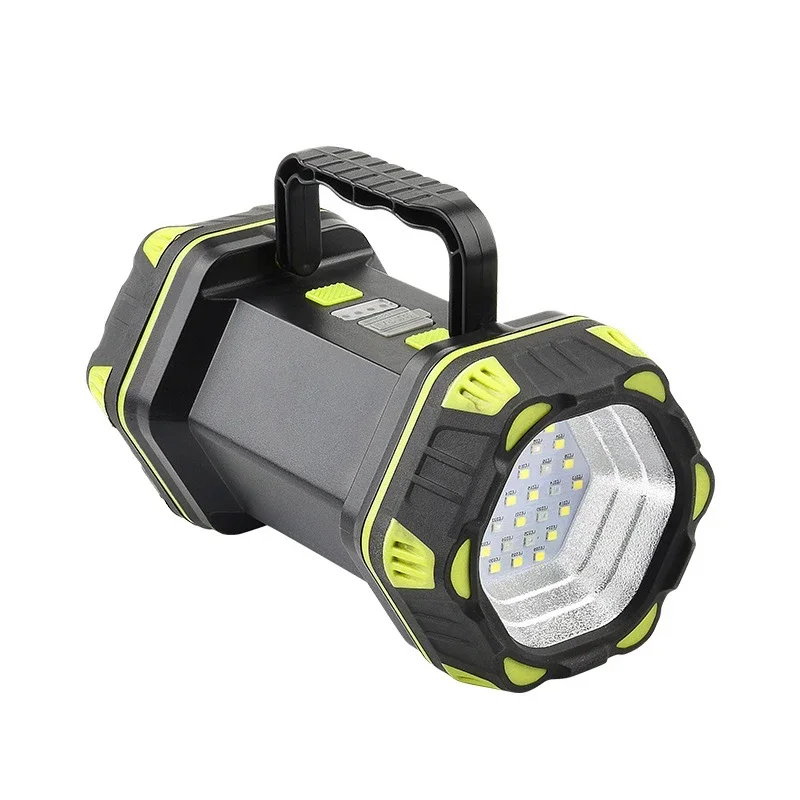 

Outdoor LED Strong Portable Lanterns Searchlight Outdoor Waterproof Flashlight USB Rechargeable Night Fishing Emergency Light