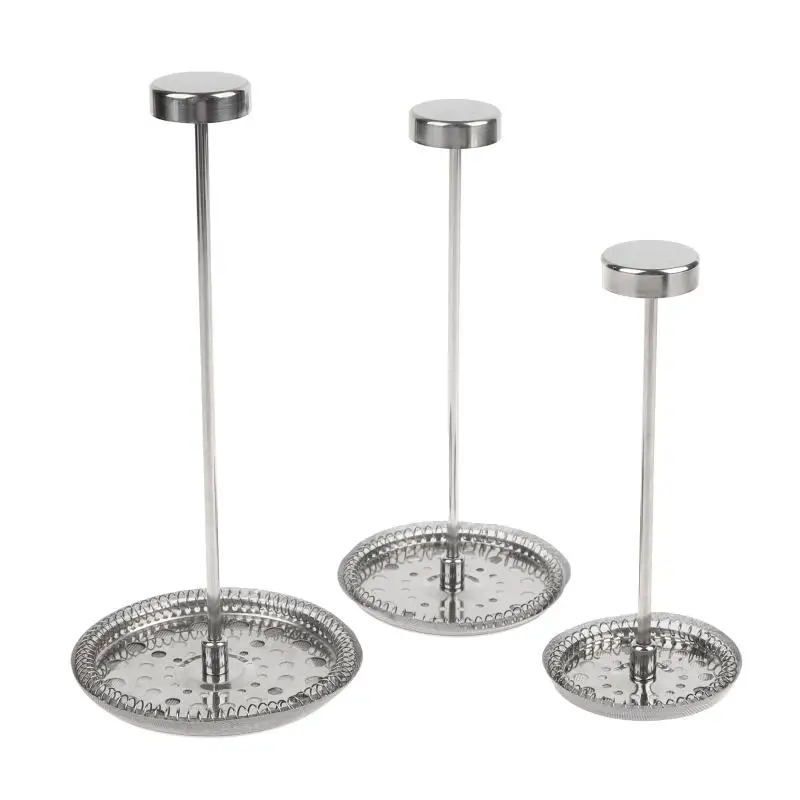 New French Press Kettle Squeezing Cup Kettle Filter Mesh Set Filters Mesh Filters Spiral Plate Cross Plate For Coffee Machine