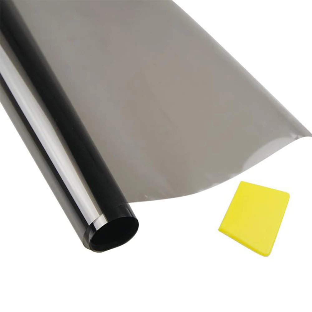 300CMx50CM Sonnenschutzfolie mit Schaber Auto- und Haus-Tönungsfolie Schwarz 1%-50% VLT Tönungswerkzeug-Set Autofenster-Glasfolien Tönungsfolie – Detail 5