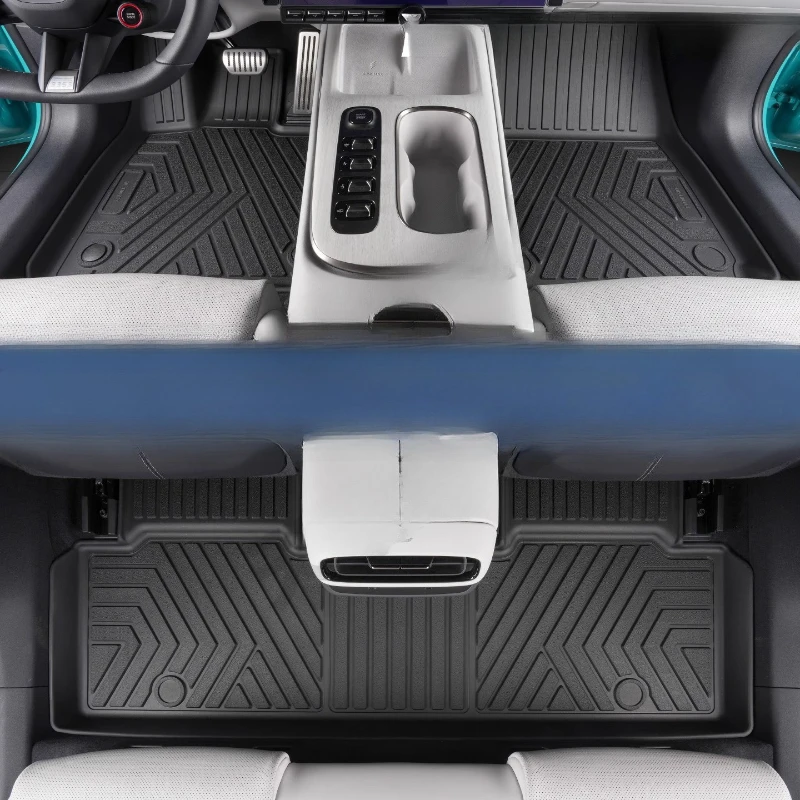 Custom Car Floor Mat for Subaru Outback Legacy 2015-2019 TPE 3D Fuel Car Mats Waterproof Non-slip Luxury Car Carpet All Weather