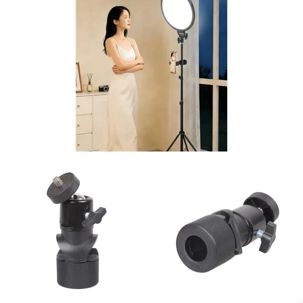 193A Photography Camera Crabs Clamp with 1/4Inch Screw Converters for Camera Tripod