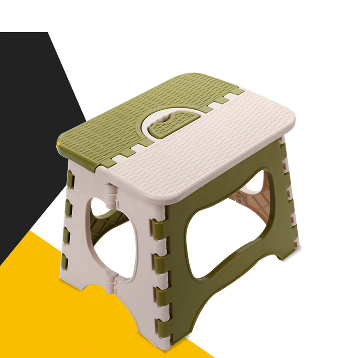 

Folding Step Stool For Kids Bathroom Kitchen Portable Foldable Step Stool Textured Surface Anti Slip Large Green Lightweight