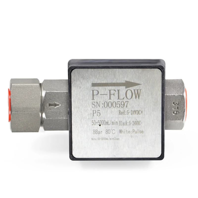 shangha1-100 ML/MIN low cost PPS Lightweight Corrosion-resistant quantitative control flow sensor measure water micro flowmeter