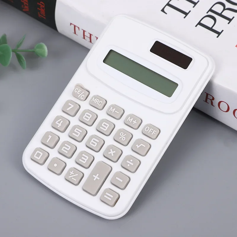 Mini calculadora Simple, papelería, uso de oficina, calculadora de alto nivel de apariencia, calculadora portátil pequeña