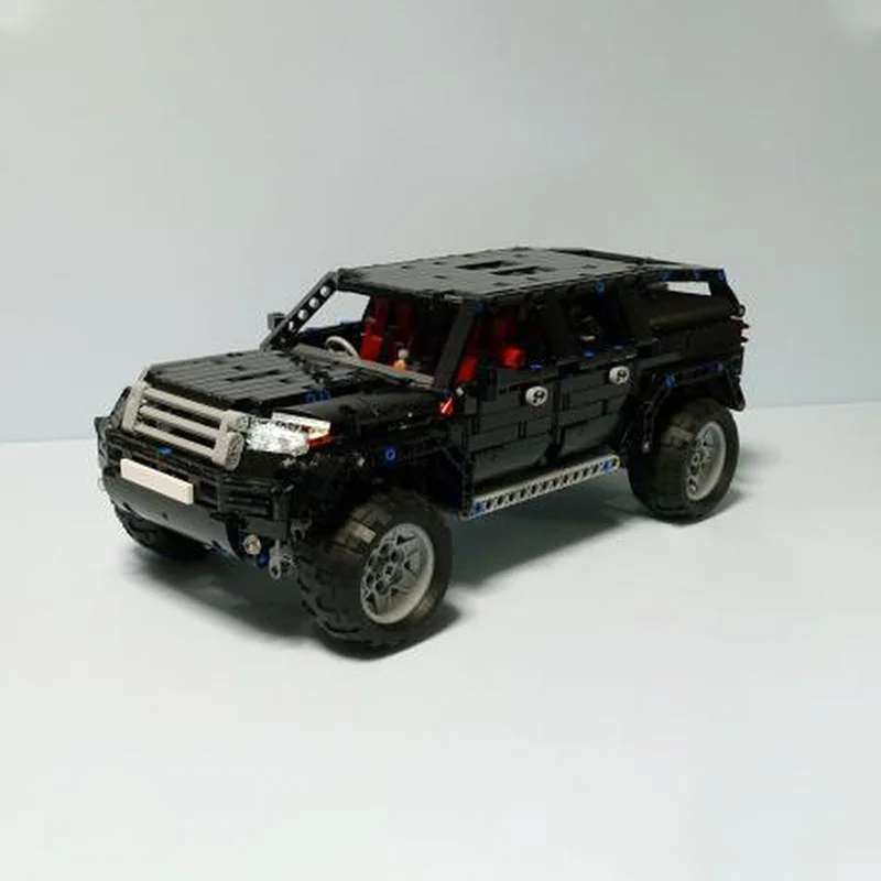 1419pcs MOC AWD SUV Technical Model Building Blocks Construction Assemble Toys DIY Creative Christmas Gifts Idea Kids Birthday