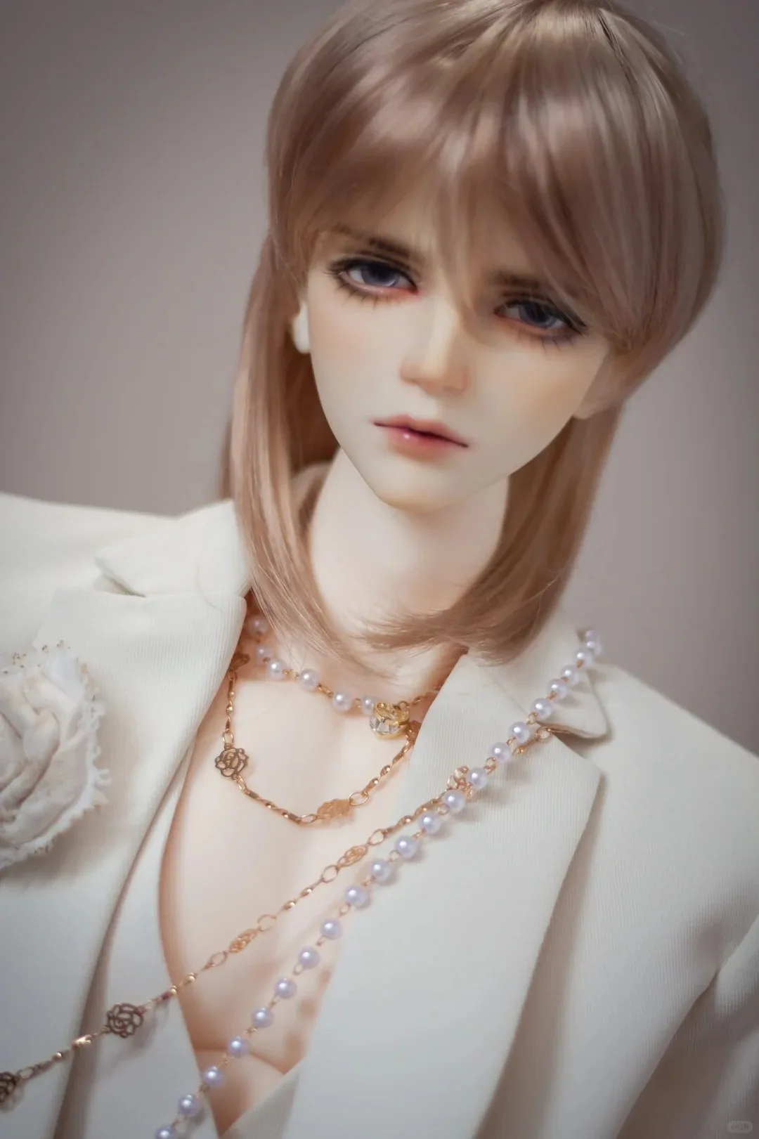 

Luodoll 1/3 BJD/SD 65cm Resin Handsome Boy Doll Sezz Toy with Chao Soo Shadow Eyes Makeup