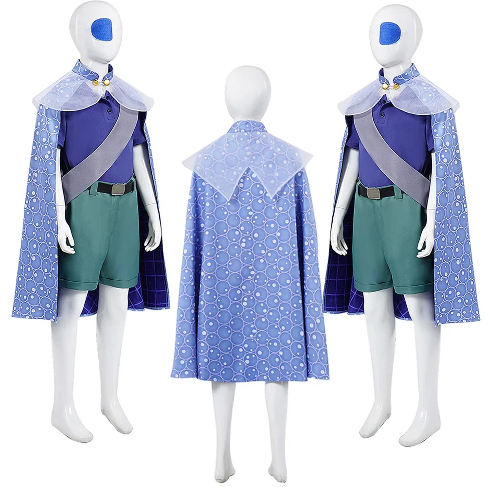 

2026 New Cartoon Movie Ellio Ellio Top Pants Cloak Fullset Clothes Hallowmas Party Uniform Carnival Role Play Suits