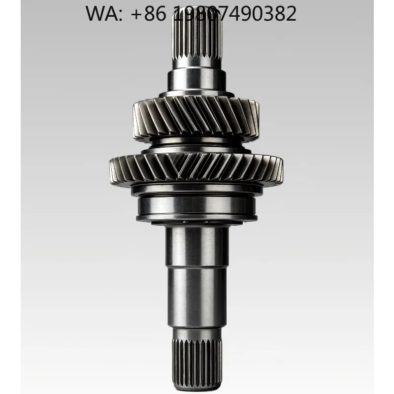 42CrMo/GCr15 Heat Treated Transmission Gear Shaft, Custom Forged Mining Shaft, Heavy Duty Stable Component for Mining Constructi