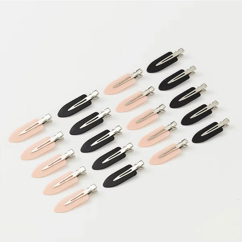 20pcs/set No Bend Seamless Hair Clips Side Bangs Barrette Makeup Washing Face Hair Accessories Women Girls Styling Hairpins