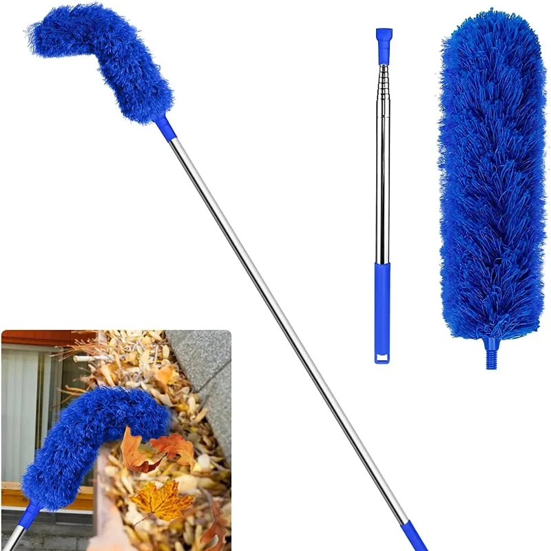 

1 Set of 2.5M Gutter Cleaning Brushes, Gutter Cleaning Tools, Roof Tools, Rainwater Ditch Protection Cleaning Tools