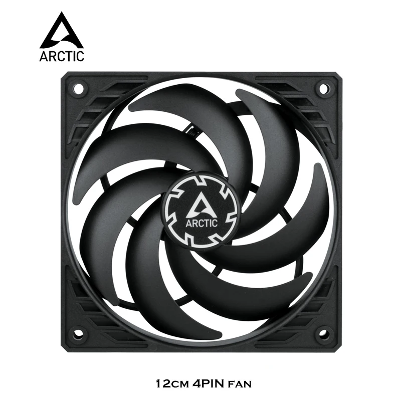 ARCTIC P12 SLIM PWM PST 12015 4PIN PWM Silent Slim Chain Fan,12cm Ultra-thin 15MM Fan Case Radiator Computer Thin Cooler Master