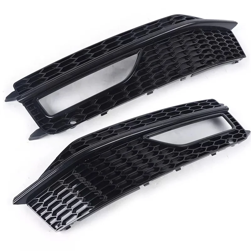 

AW-Front Bumper Lower Fog Light Grill Grille For A4 B9 S-Line S4 2013-2016 Accessories 8K0807681L 8K0807682M