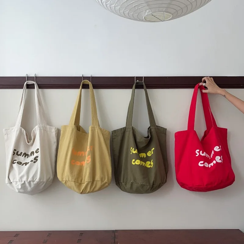 

Popular Print Tote Bag - Summer Artistic Large Capacity Shoulder Purse Fashion Commuter Bag for Women
