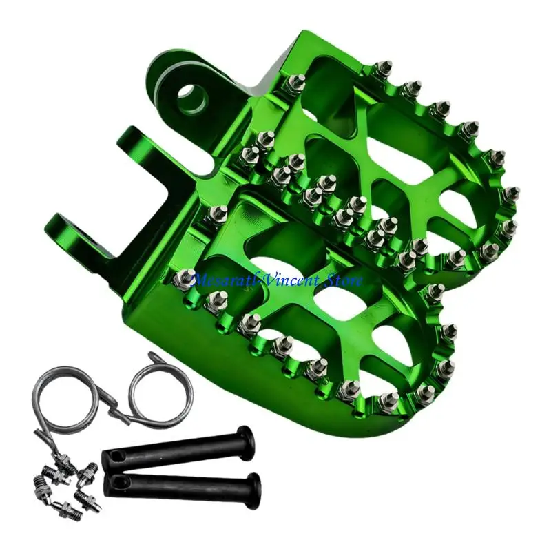 A70F Motorrad-Fußrasten, rutschfeste Oberflächen, korrosionsbeständige Aluminiumkonstruktion, Fußrasten, Pedal-Fußstütze – Detail 7
