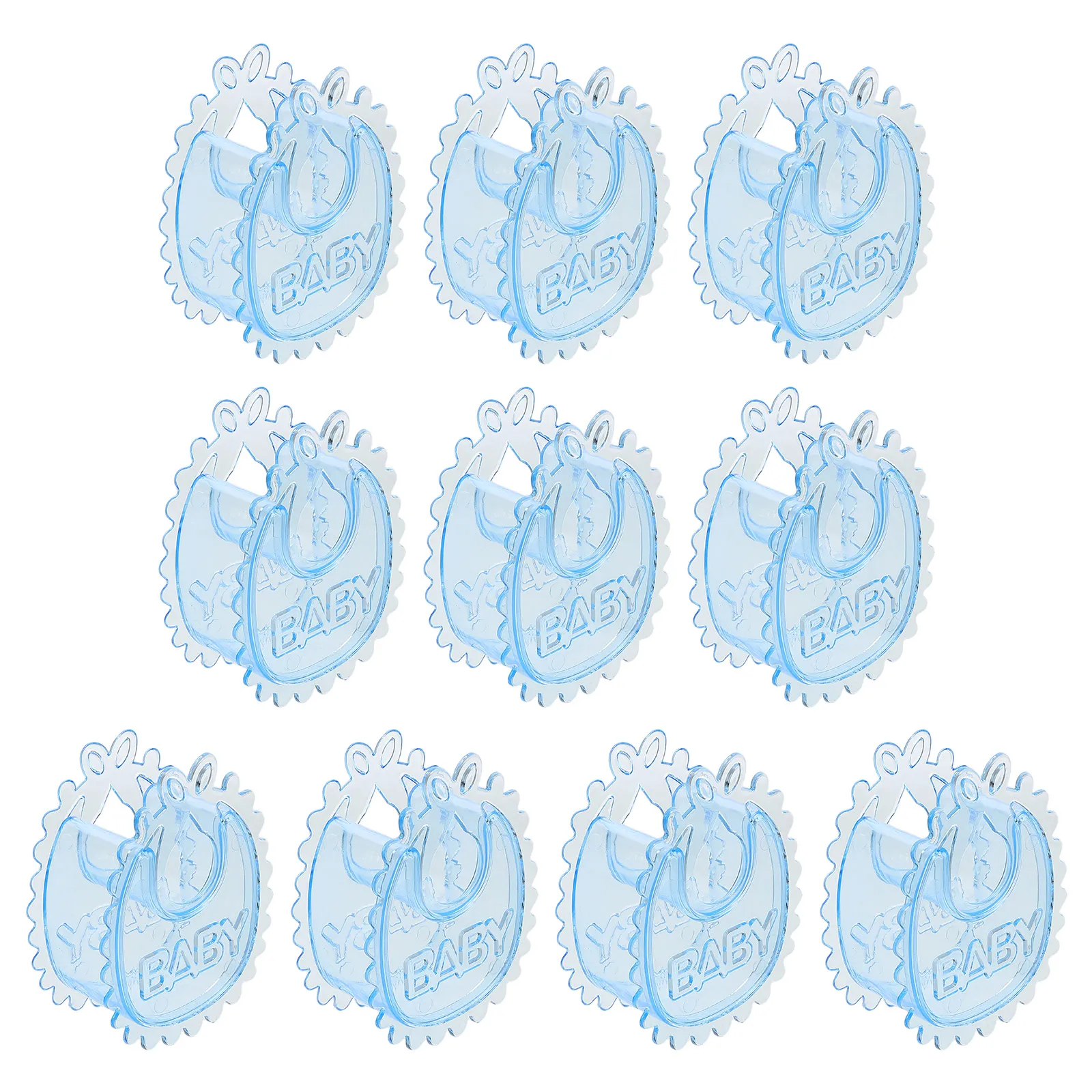 

10Pcs Transparent Candy Boxes Small Favor Containers Birthday Party Favors Baby Shower Wedding Treat Packaging