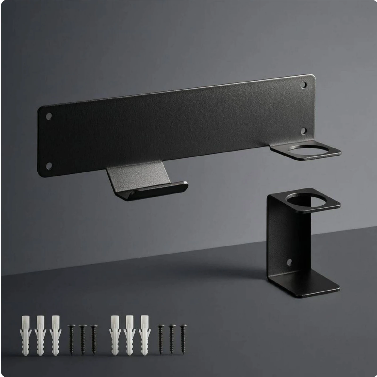 

Hydraulic Hydraulic Lift Holder Black Metal Floor Hydraulic Lift Holder Garage Storage Support Lip Mounting Hardware