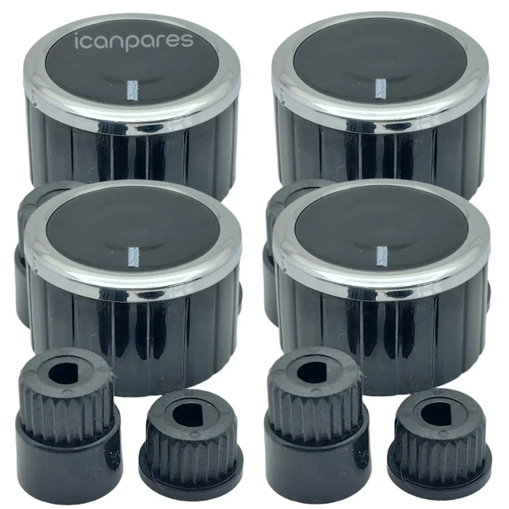 ใช้ได้กับ Samsung-Siemens-silverline Set Top และ janemary 4 button set-กระจกสีดำ