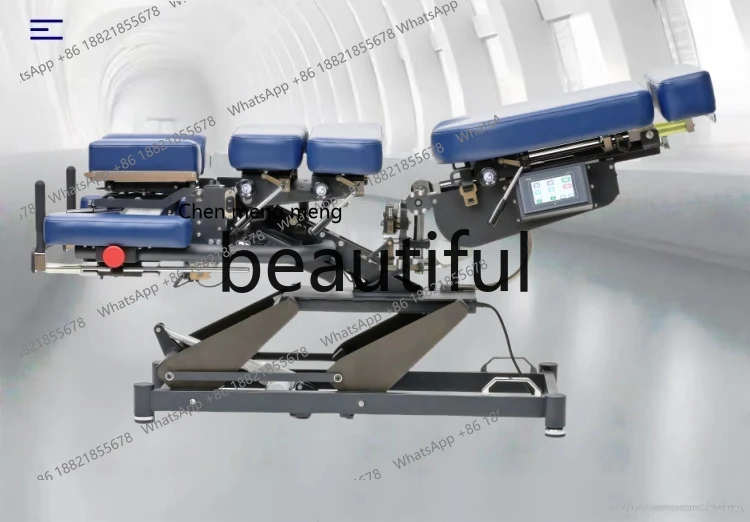 

X Chiropractic bed, rocking pressure bed massage, physiotherapy bed beauty bone setting electric traction buckling