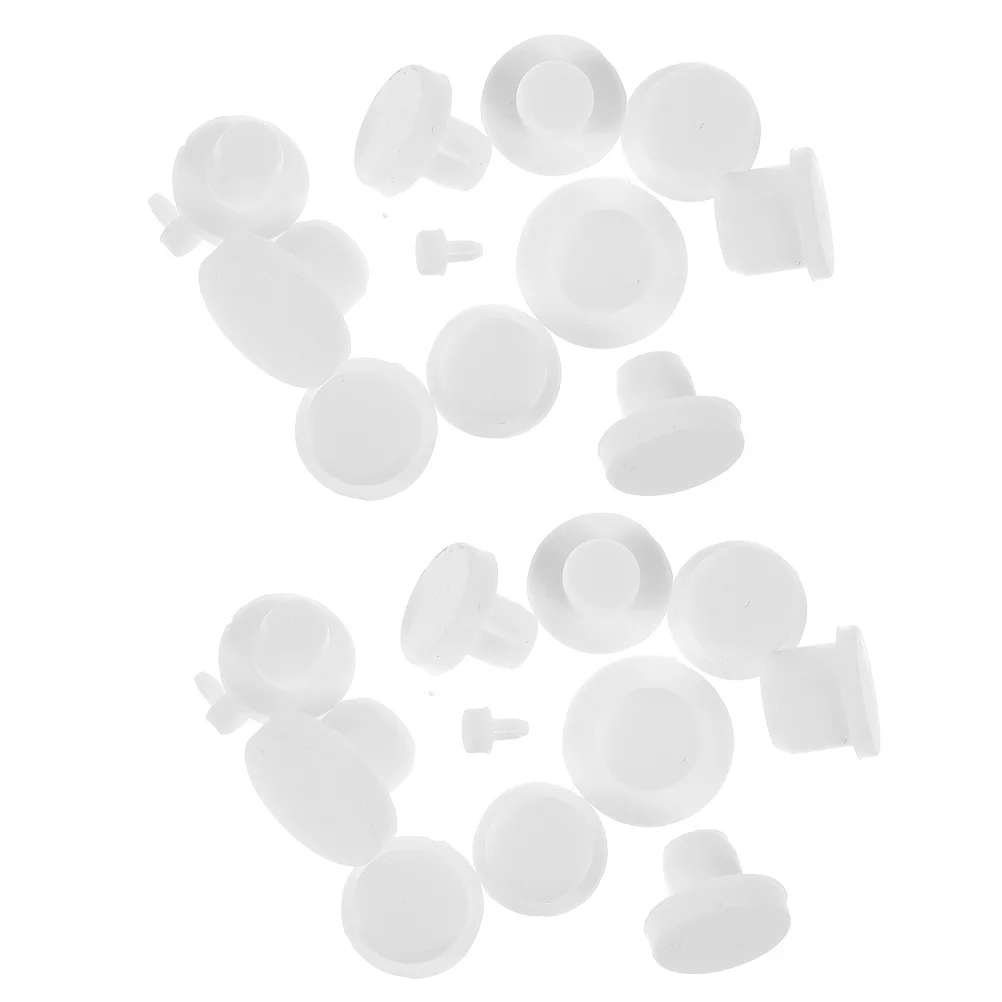 

24pcs Silicone Stoppers For Oil Salt Pepper Shakers Kitchen Resistant Smooth Edge Easy Use Outdoor Picnic Camping